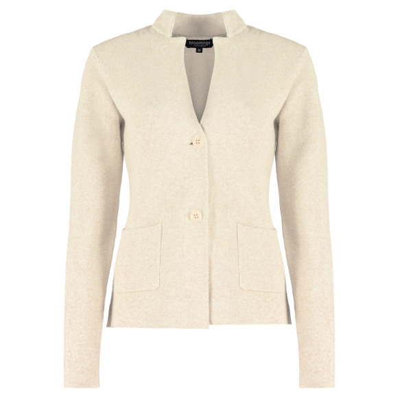 Bloomings - Zand | Dames | Vest | Zand | XL | regular | Kamst mode