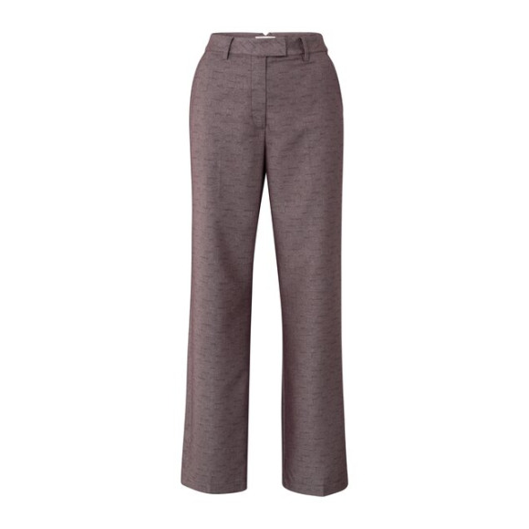 YAYA - FUDGE PURPLE DESSIN | unisex | Broek | FUDGE PURPLE DESSIN | 44 | regular | Kamst mode