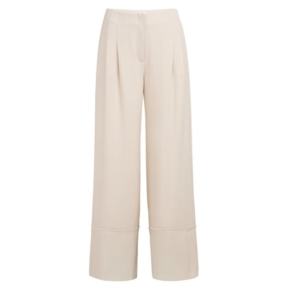 YAYA - CLOUD CREME WHITE | Broek | unisex |CLOUD CREME WHITE | Kamst mode
