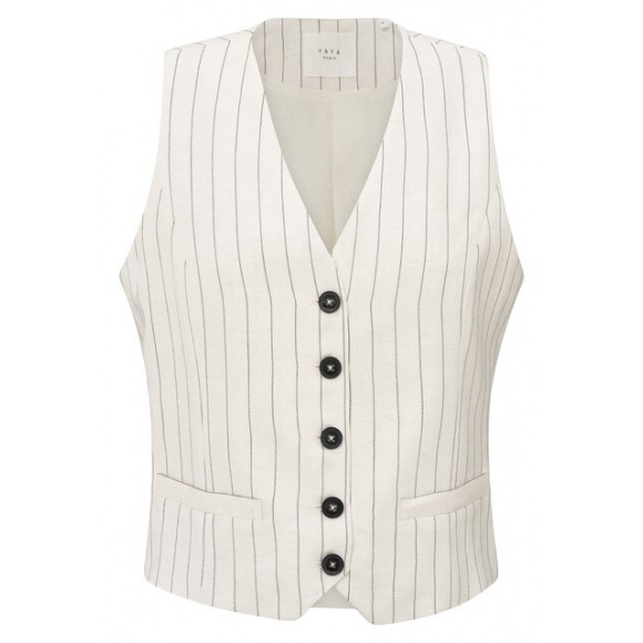 YAYA - Beige | unisex | Gilet | Beige | 34 | regular | Kamst mode