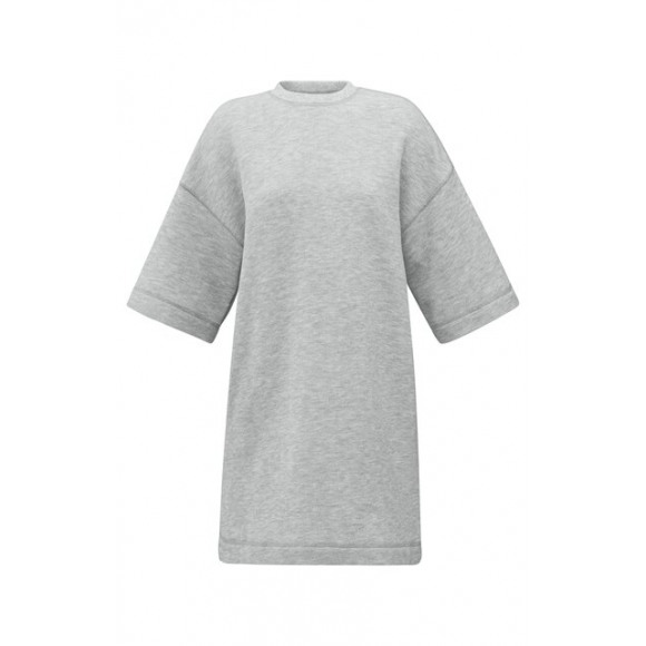YAYA - SOFT GREY MELANGE | unisex | Jurk | SOFT GREY MELANGE | 42-44 | regular | Kamst mode