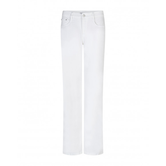 Red Button - White | unisex | Broek | White | 46 | regular | Kamst mode