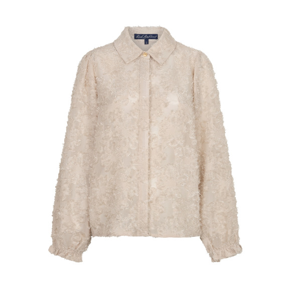 Red Button - Stone | unisex | Blouse | stone | XXL | regular | Kamst mode