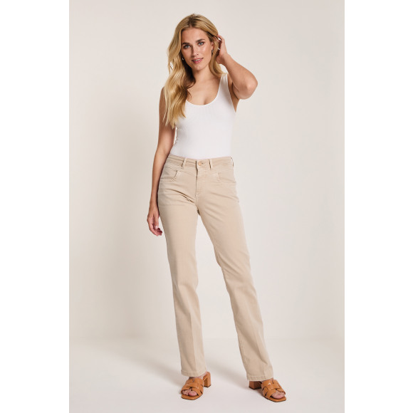 Para Mi - Beige Straight fit jeans Beige 48