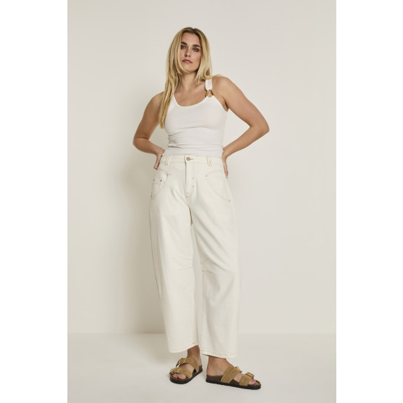 Para Mi - Natural Cream | unisex | Jeans | Natural Cream | 48 | regular | Kamst mode