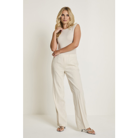 Para Mi - Sand | unisex | Broek | Sand | 48 | regular | Kamst mode