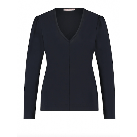 Studio Anneloes - Blauw Shirt Soof Blauw XS - Maat XS