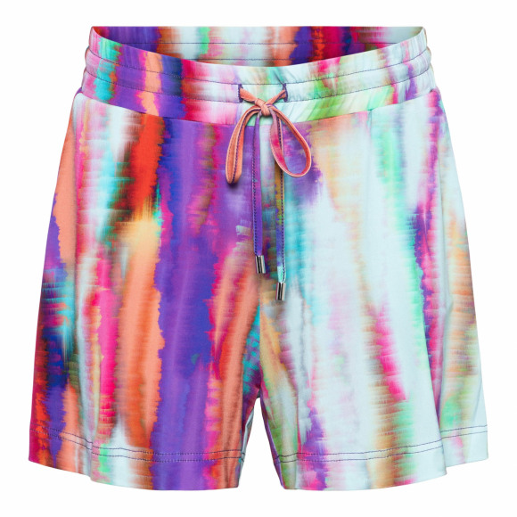 &Co - Multicolor Short print tie dye Multicolor L - Maat L