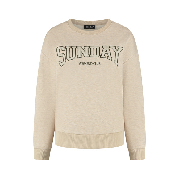 Lady day - Ecru | Dames | Trui | Ecru | 3XL | regular | Kamst mode