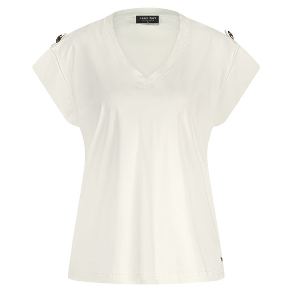 Lady day - Offwhite | Top | Dames |offwhite | Kamst mode