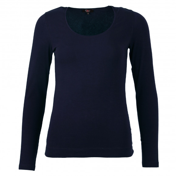 Enjoy - Blauw T-shirt LM basis Blauw XXL - Maat XXL