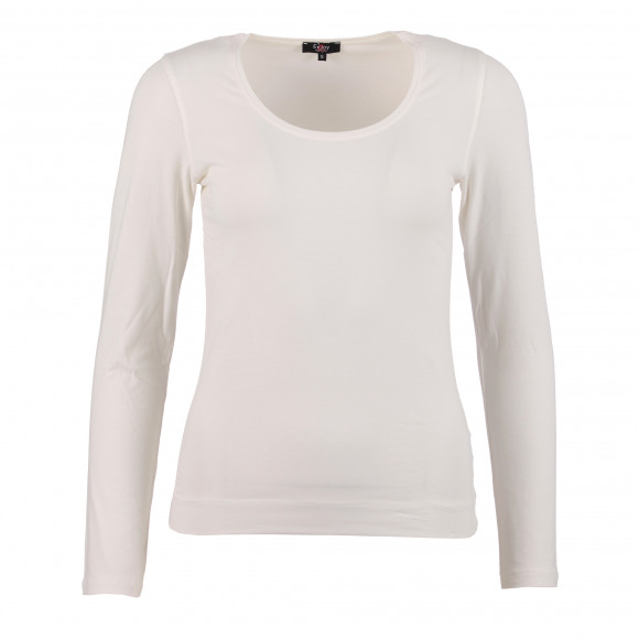 Enjoy - Wit T-shirt LM basis Wit M - Maat M