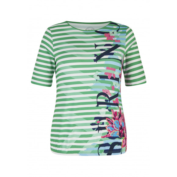 Rabe - Groen T-shirt elastiekje Groen 42 - Maat 42