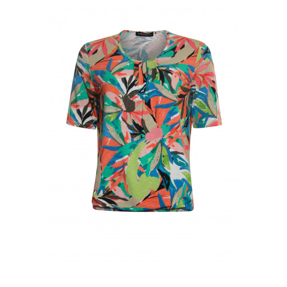 Roberto Sarto - Multicolor T-shirt print Multicolor 38 - Maat 38