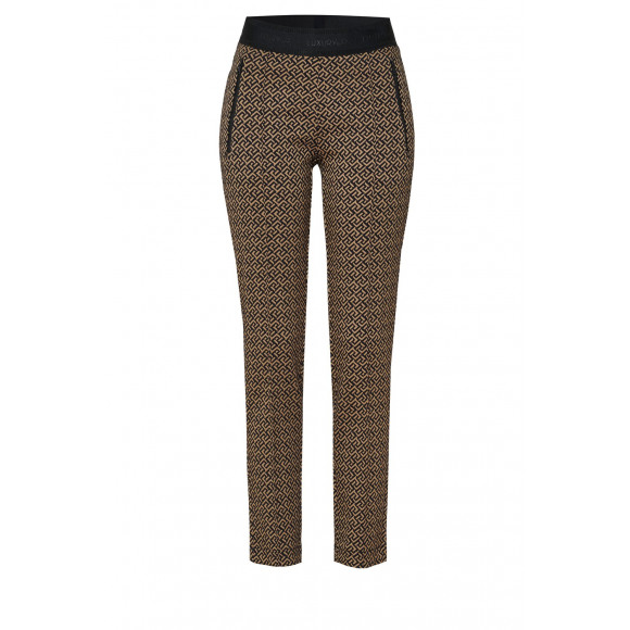Toni - Taupe | Dames | Broek | taupe | 40 | regular | Kamst mode