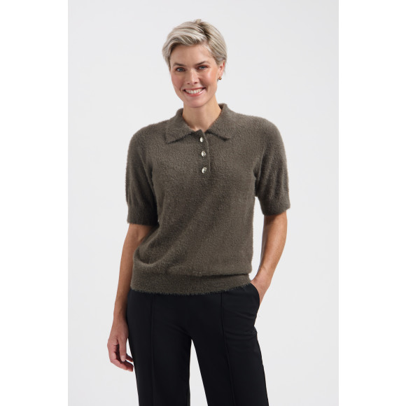 Lady day - Khaki | Dames | Vest | Khaki | 3XL | regular | Kamst mode