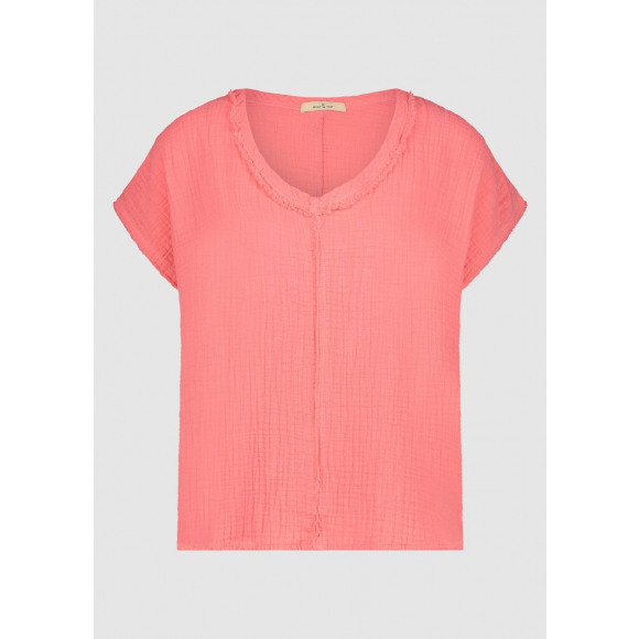 Circle of Trust - Oranje Top wafel Oranje XL - Maat XL
