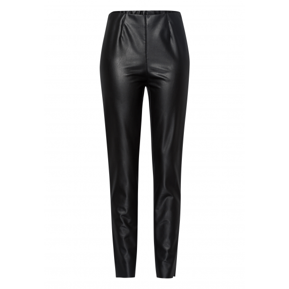 Frank Walder - Zwart Vegan leather pantalon Zwart 42 - Maat 42