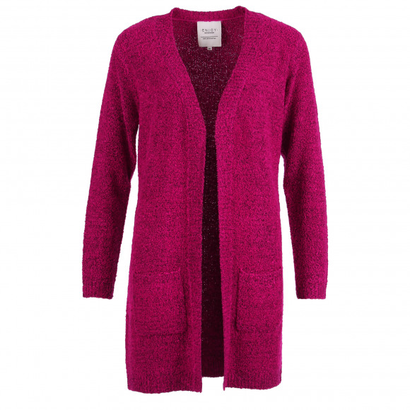 Enjoy - Roze Vest boucle Roze S