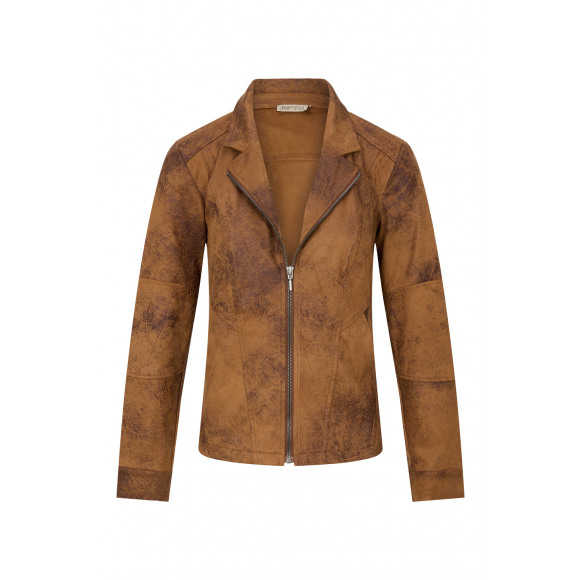 Dreamstar - Bruin Jasje leatherlook Bruin M - Maat M