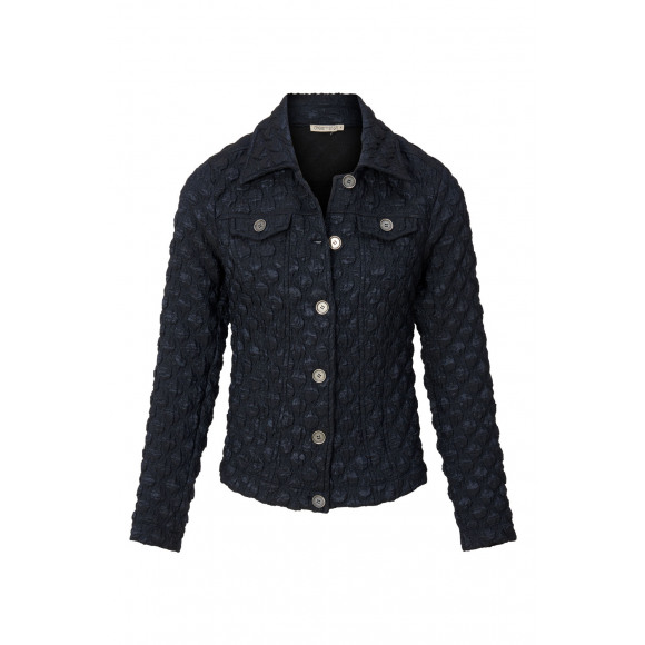 Dreamstar - Blauw Jasje structuur glans Blauw S - Maat S