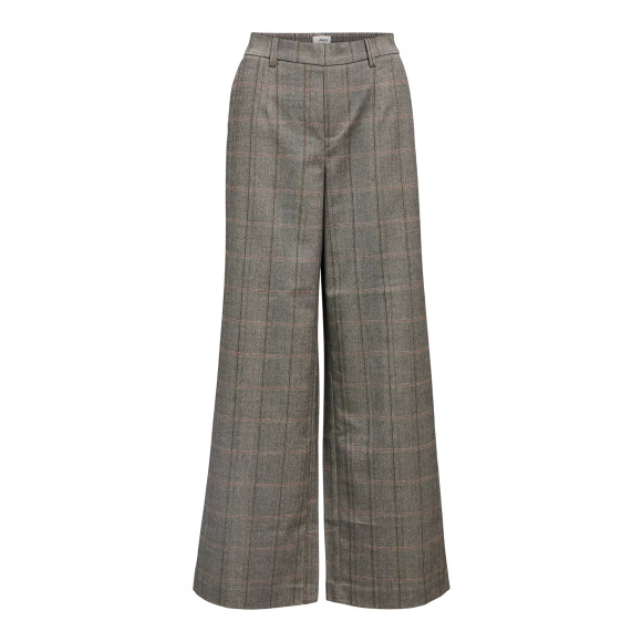 Object - Grijs | Dames | Broek | Grijs | 46 | regular | Kamst mode