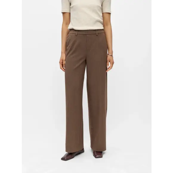 Object - Licht Bruin | Dames | Broek | Licht Bruin | 44 | regular | Kamst mode