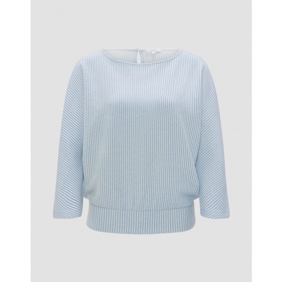Opus - Blauw Batwing trui Blauw 36