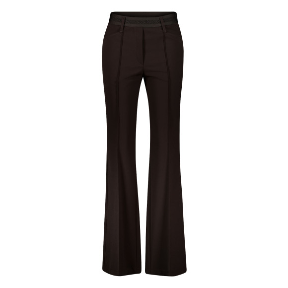 Gardeur - Dunkelbraun | unisex | Broek | Dunkelbraun | 48 | regular | Kamst mode