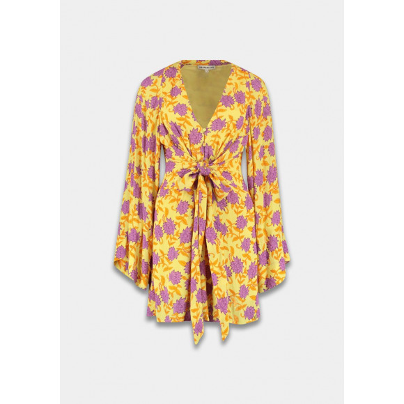 Harper & Yve - Geel Jurkje print Geel M - Maat M