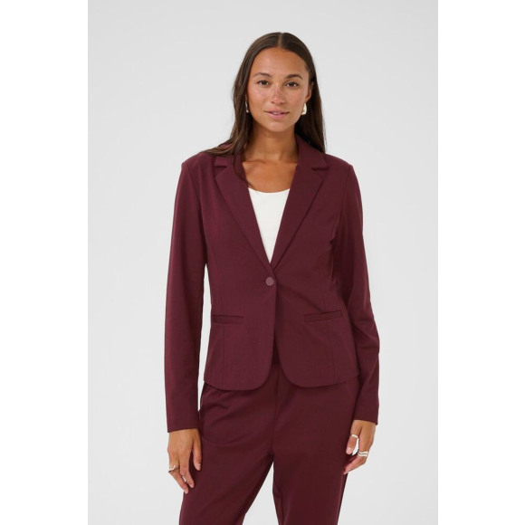 Kaffe - Windsor Wine | unisex | Blazer | Windsor Wine | XXL | regular | Kamst mode