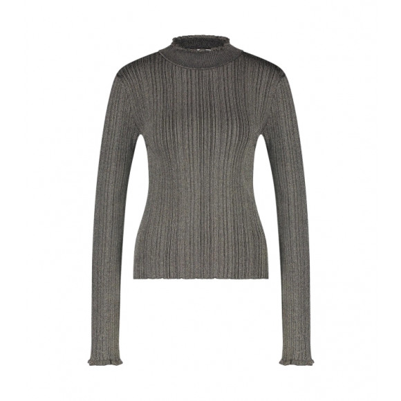 In Shape - Zwart Pullover lurex Zwart S