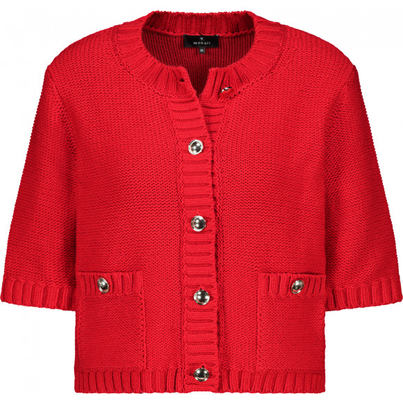 Monari - Red | unisex | Vest | red | 46 | regular | Kamst mode