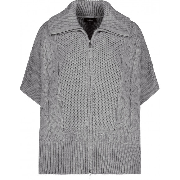 Monari - Grijs Kabelvest Grijs 38