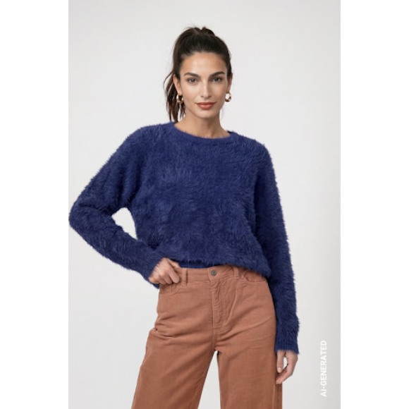 Monari - Classic navy | Trui | unisex |classic navy | Kamst mode
