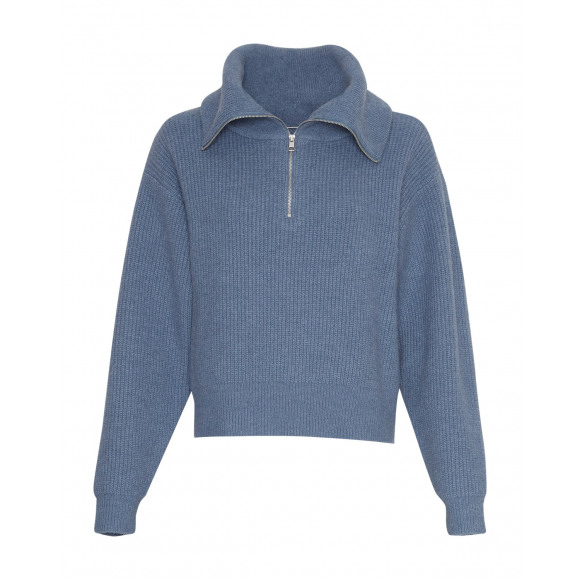 MSCH - Blauw Schipperstrui gebreid Blauw XS/S - Maat XS/S