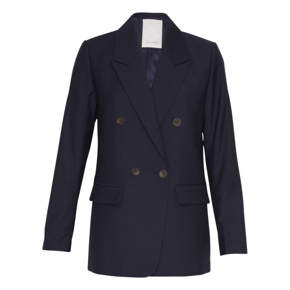 MSCH - Blauw Blazer streep Blauw XS - Maat XS