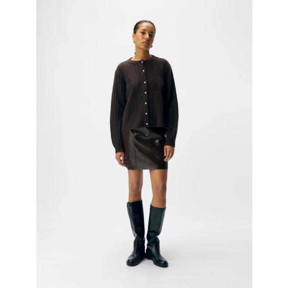 Object - Bruin | Vest | Dames |Bruin | Kamst mode