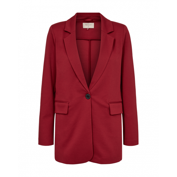 FreeQuent - Rood Blazer halflang Rood S - Maat S