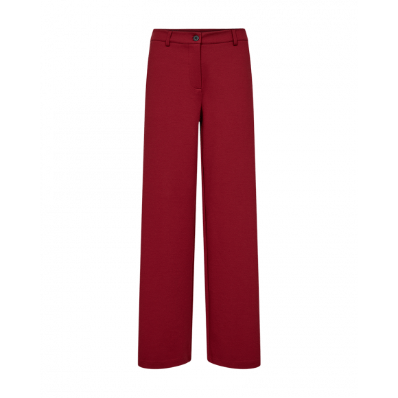 FreeQuent - Rood Broek wide leg Rood M - Maat M