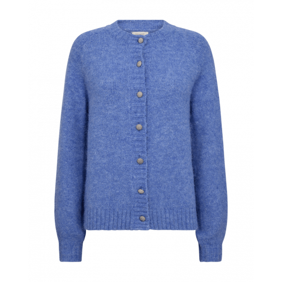 FreeQuent - Blauw Vestje knopen Blauw XS - Maat XS