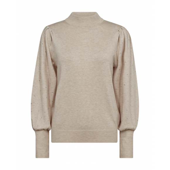 FreeQuent - Wit Pullover strass Wit L - Maat L
