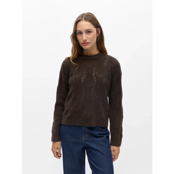 Object - Bruin | Trui | Dames |Bruin | Kamst mode