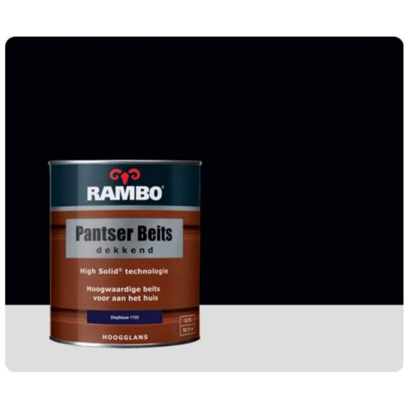 RAMBO Rambo Pantser Beits Dekkend Diepblauw 1133