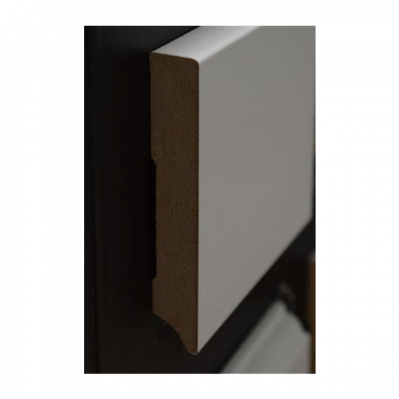 Plinten Plinten Co-pro Folieplint Amsterdam 7 Ral 9010