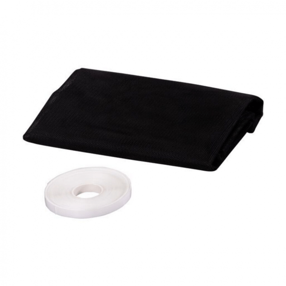 CanDo CanDo Vliegenraam klittenband box Basic 130 x 150 zwart