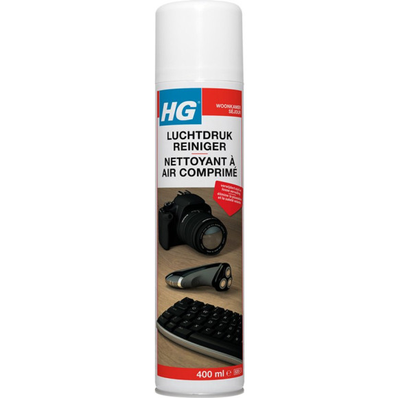 Hg HG Luchtdrukreiniger Voor Alle Kiertjes En Gaatjes 400 ML