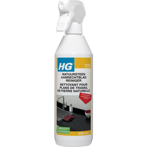 Hg HG Natuursteen Aanrechtblad Reiniger 500 ML