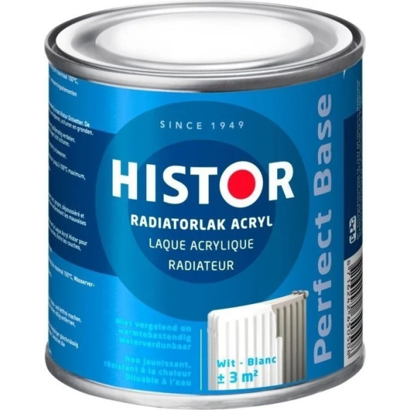 Histor Histor Perfect Base Acryl Radiatorlak creme 750 ML