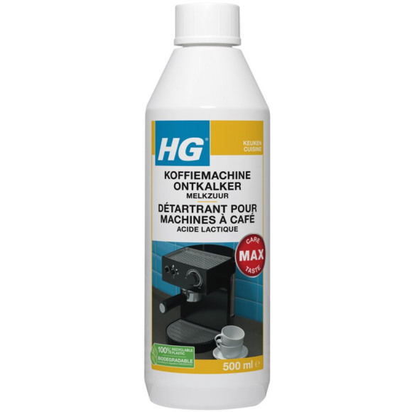 Hg HG Ontkalker Koffieapperaat Melkzuur 500 ML
